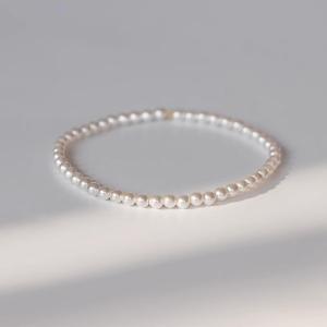 Super Bright! Genuine Goods Rare Extremely Fine Shijia Crystal Pearl Bracelet Bracelet Accessible Luxury Texture Twin Simple Gift Female