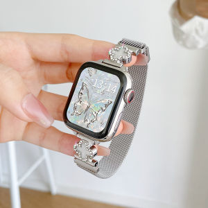 Metal Magnetic Smartwatch Band Compatible with Huawei Watch Fit 3 2 1 Advanced New Model 4 pro Milan Style Wristband