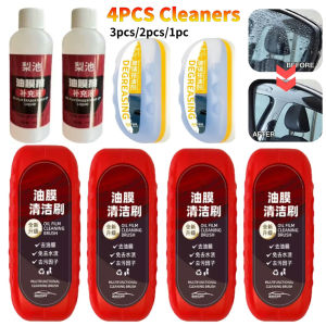 Oil Film Remover Removes Dirt Windshield Oil Film Cleaner Powerful Windshield Oil Film Stain Removal Car Glass Oil Film Wiping