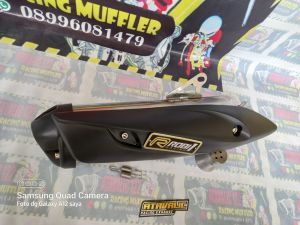 knalpot racing ROB 1 eksoz fullset nmax aerox lexi pcx full system inlet50mm vario beat adv xmax mio j mio soal mio m3