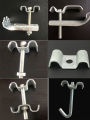 Galvanized Stainless Steel 304 Steel Plate Mounting Clamp Grille Buckle Right Angle A- Type Clip M Fastener C FRP Special. 