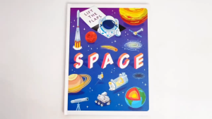 Space Lift The Flaps Educational Book To Learn About Amazing Universe For Kids
