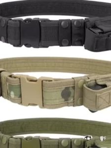 Amazon Hot Outdoor Tactics Military Training Belt Service Duty Combat Training Function Waist Support Assembly Belt