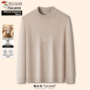 TUCANO | Autumn Winter Warm Half-Neck Wool Knit Sweater