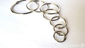 Ring Binder Logam 100pcs: Aksesoris Ring Binder & Cincin Pembukaan