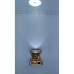 Kiseki Senter Kepala CK-SK878G 100-Watt Cahaya Putih 6600mAH Lithium Baterai Tahan Hingga 15 Jam Penerangan