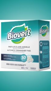 Biovert Premium Dishwasher All-in-One Tab 30p 480g 1pc