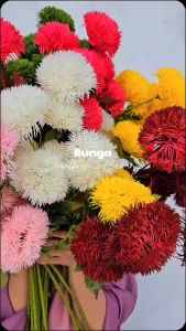 Bunga Artificial Dekorasi Amimajus Snow 3 Cabang