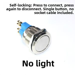 NANNENG | Waterproof Luminous Metal Switch 22mm 6-pins