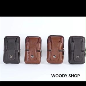 เคสโทรศัพท์ ซองหนังมือถือ ซองโทรศัพท์ 🔷 แบบกระเป๋าคาดเอว ใส่ได้ 2 เครื่อง🔻CASE BAG SSR🔻 พร้อมส่งทันที✅