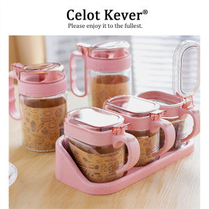 Glass Seasoning Storage Jar Home