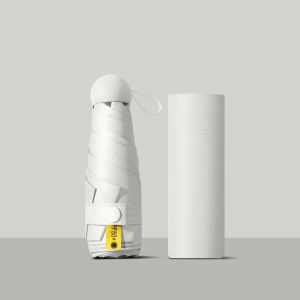 HUIESON ร่มพับกะทัดรัด พร้อมกล่องแคปซูลเพื่อความสะดวกในการพกพา