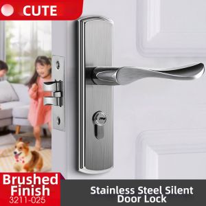 GUTE | Interior Stainless Steel Door Lock Set