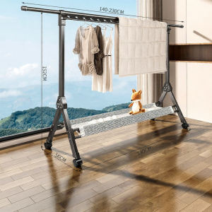 SHENFAN | Portable Foldable Balcony Clothes Drying Rack