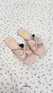 Riqueza HALILAH Sandal Wanita Teplek Pita & Slip On