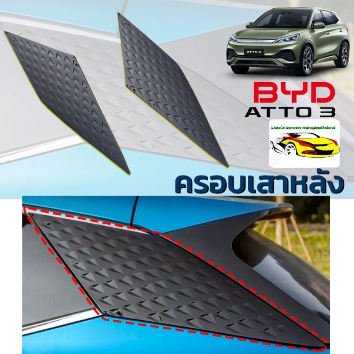 เส้นทางสู่ executable จาก... ครอบเสาหลัง BYD ATTO3 สีดำด้าน ใส่ปี 2022 , 2023 , 2024 , 2025 , 2026 ...