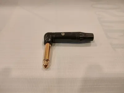 Jack Gitar/Jek akai mono L 6.3mm silent Plug HD original