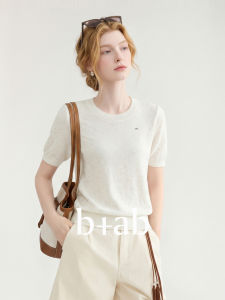Summer New Elegant Loose Slimming Easy-to-match Short Sleeve Sweater