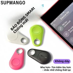 Mini GPS Tracker Bluetooth Ngoài Trời Thiết Bị Chống Mất Định Vị Hai Chiều Cho Thú Cưng Ví Android Thông Minh Định Vị Phụ Kiện