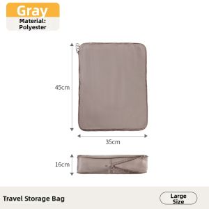 Travel Portable Clothing Storage Bag Compressed