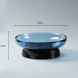 MOLORE | Luxurious Minimalist Blue Lotus Tray Decorative Organizer