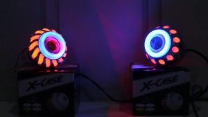 X-Case Lampu projie Sisik Sabit 2.5 inch model bulat universal 4208