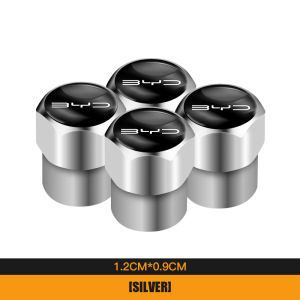4Pcs Car Wheel Tire Valves Caps Waterproof Dustproof Cover For BYD Atto 3 Yuan Plus Han Tang EV F3 E6 Dmi Song F0 Qin Pro G3 I3