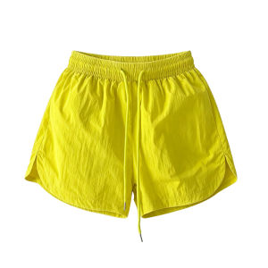 MUYUZI | High Waist Drawstring A-line Shorts Female