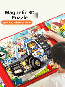 TONGMUXING | Educational Focus Training Magnetic Puzzle Toy for Children 3-6 Years