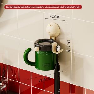 noooth | Tổ Chứa Cốc Đánh Răng Có Túi Hút Chân Không Kháng Khuẩn
