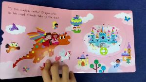 My Magical Castle (English Storybook with Push Pull Slide for Children)