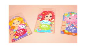 MALOTOYS - DJEE BEAR Nail Stickers Stiker Kuku Anak Perempuan Aksesoris Make Up Anak Perempuan Cewe Mainan Malo Toys