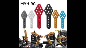 MYHRC Adjustable Aluminum Alloy Dampers Shock Mount Multiple Angle Stand For 1/10 Axial SCX10 II Rock Crawler 90046 RC Car Parts