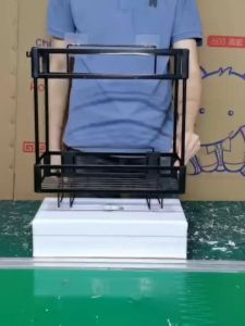 BEULIFE 2 Storey Toilet Bathroom Storage Shelf Rack Shampoo Toiletries Rack Cabinet Rak Besi Bilik Mandi Tandas