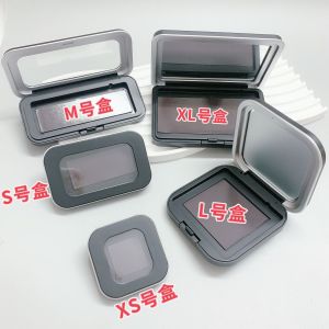 Non-S Magnetic Makeup Compartment Box DIY Sample Powder Compact Empty Box High-Intensity Blush Replacement for Facial Beauty