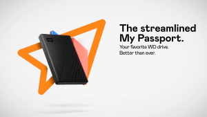 WD My Passport™ Portable External HDD ( 1TB/2TB ) Storage - USB 3.0 Hard Drives Portable