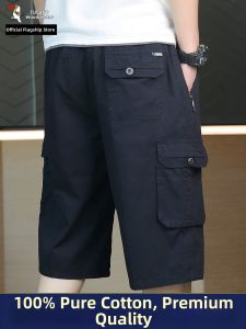 TUCANO | Mens Cotton Summer Work Short Pants Loose Fit