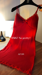 H5H Red Backless Teddy Dress Padded Stretchy Next Viral Fit for Confident Pinay Honeymoon Loungewear