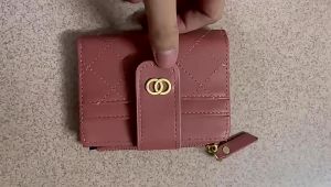 Ví bóp nữ dáng gập thời trang cao cấp BAG U VCE75