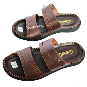 Sandal Kulit slide pria / sandal Selop Casual (BBB) Sendal Santai Pria dewasa  39-43