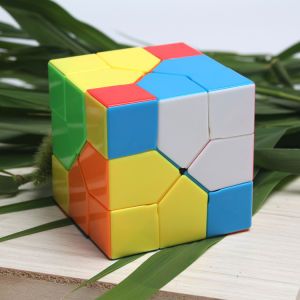 Redi Magic Cube 3x3 คีย์รูปทรงไม่สมมาตร สำหรับการแข่งขัน ของเล่นเพื่อการศึกษาสำหรับเด็ก อุปกรณ์เสริมสมอง ของเล่นที่ลดความเครียด