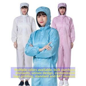 Anti-Static Dustproof Jumpsuit With Pockets