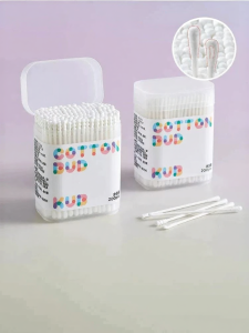 KUB | Dual-end Cotton Swabs for Baby Ear and Nose Cleaning