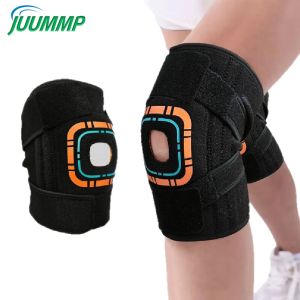 1/2PCS Knee Brace with Built-in Side Stabilizers Elastic Adjustable Knee Support for Fitness Sports Training Injury Recovery
