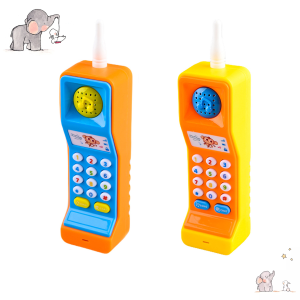 Simulated mobile phone educational enlightenment multifunctional music lighting telephone childrens toy