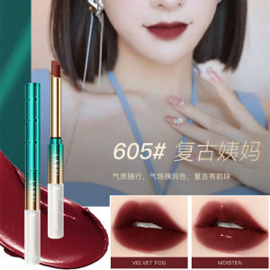 New Arrival Thin Tube Does Not Fade No Stain on Cup Cinnamon Milk Tea Cameo Brown Lipstick Matte Lasting Moisturizing Taupe