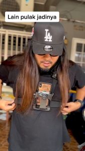 Phone Chest Mount Harness Strap Cell Phone Holder for Video Recording Action POV/Bike/Running/VLOG (with Anti-Drop Net)