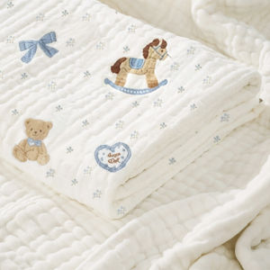 DAERDUOZIWANGZI | Ultra Soft Cotton Gauze Baby Bath Towel