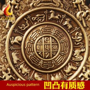 Tibetan Protective Talisman Charts Brand Birth Year Amulet Brass Tibetan Products Amulet Pendant Manshu Protective Talisman Charts Pendant