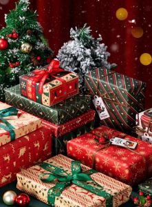 10 rolls [Local seller] Kraft Paper Christmas DIY Gift wrapping paper Christmas Party